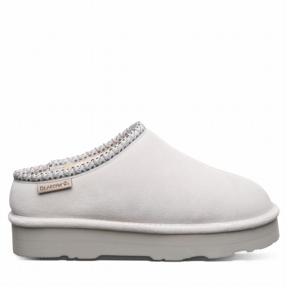 Bearpaw Martis スリッパ レディース グレー | HFQ6189WS