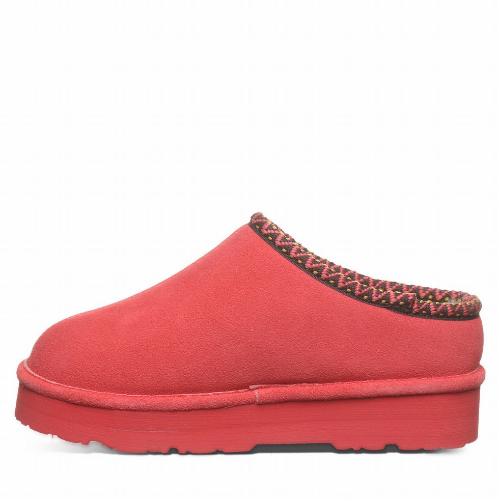 Bearpaw Martis スリッパ レディース 赤 | ICS3656BI