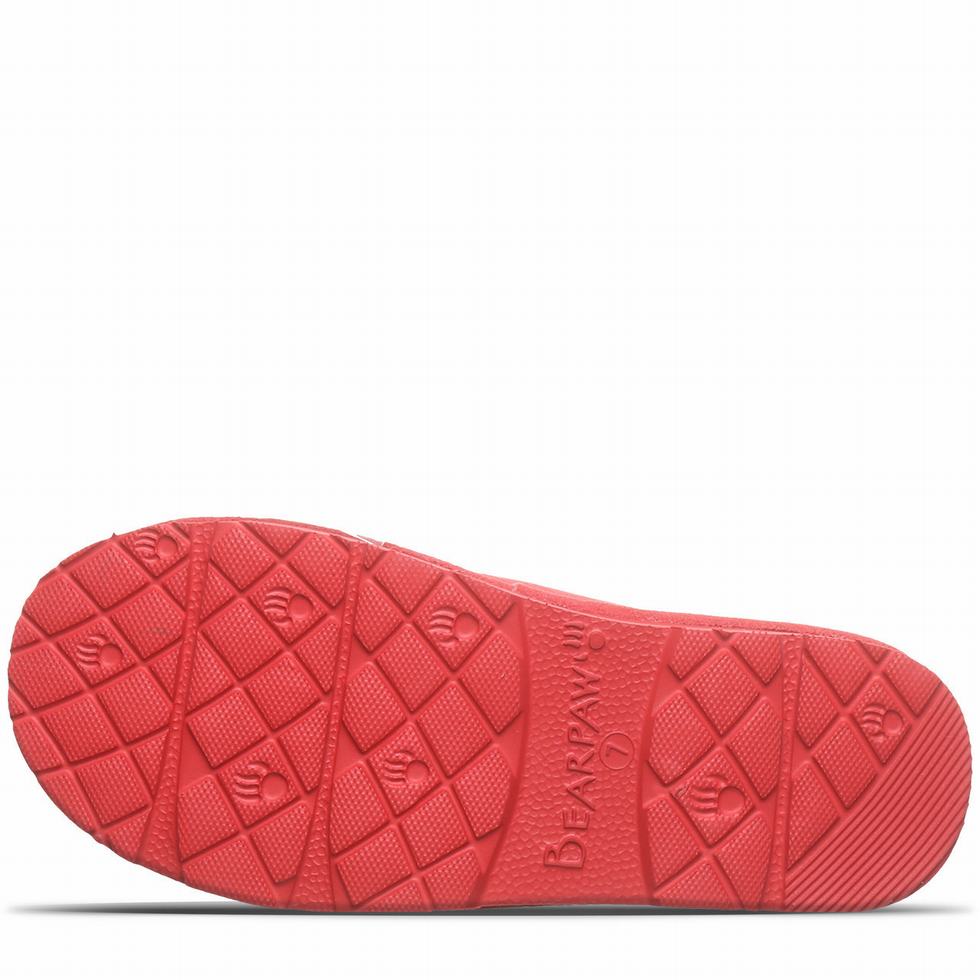 Bearpaw Martis スリッパ レディース 赤 | ICS3656BI
