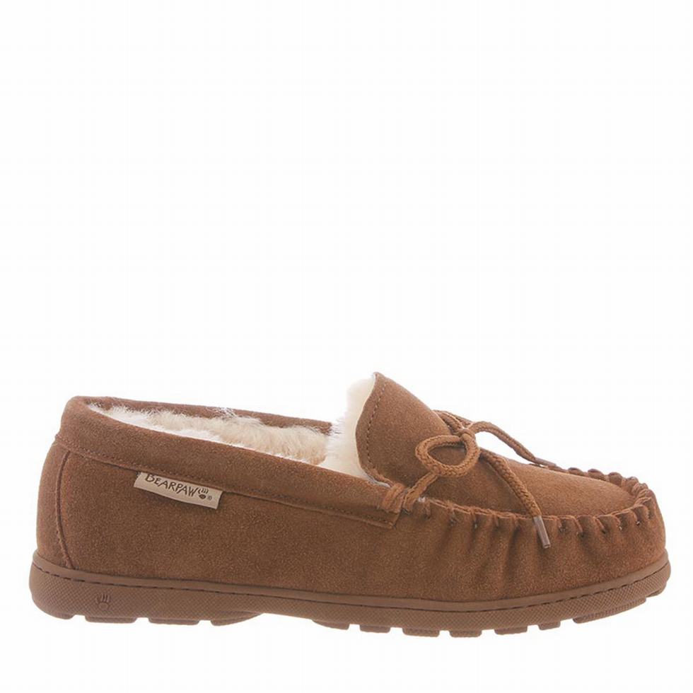 Bearpaw Mindy Wide スリッパ レディース ブラウン | ACK1485WK