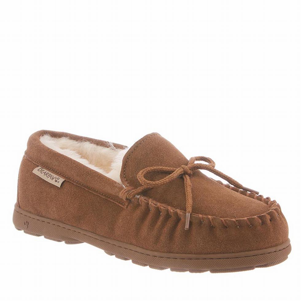 Bearpaw Mindy Wide スリッパ レディース ブラウン | ACK1485WK