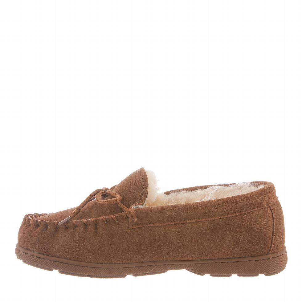 Bearpaw Mindy スリッパ レディース ブラウン | GIN2654OK