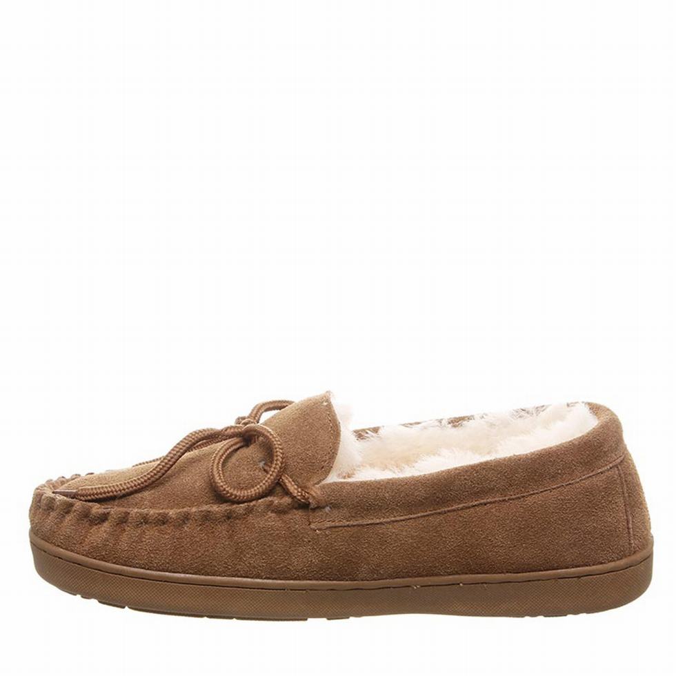 Bearpaw Moc II Wide loafers メンズ ブラウン | QVF5094ML