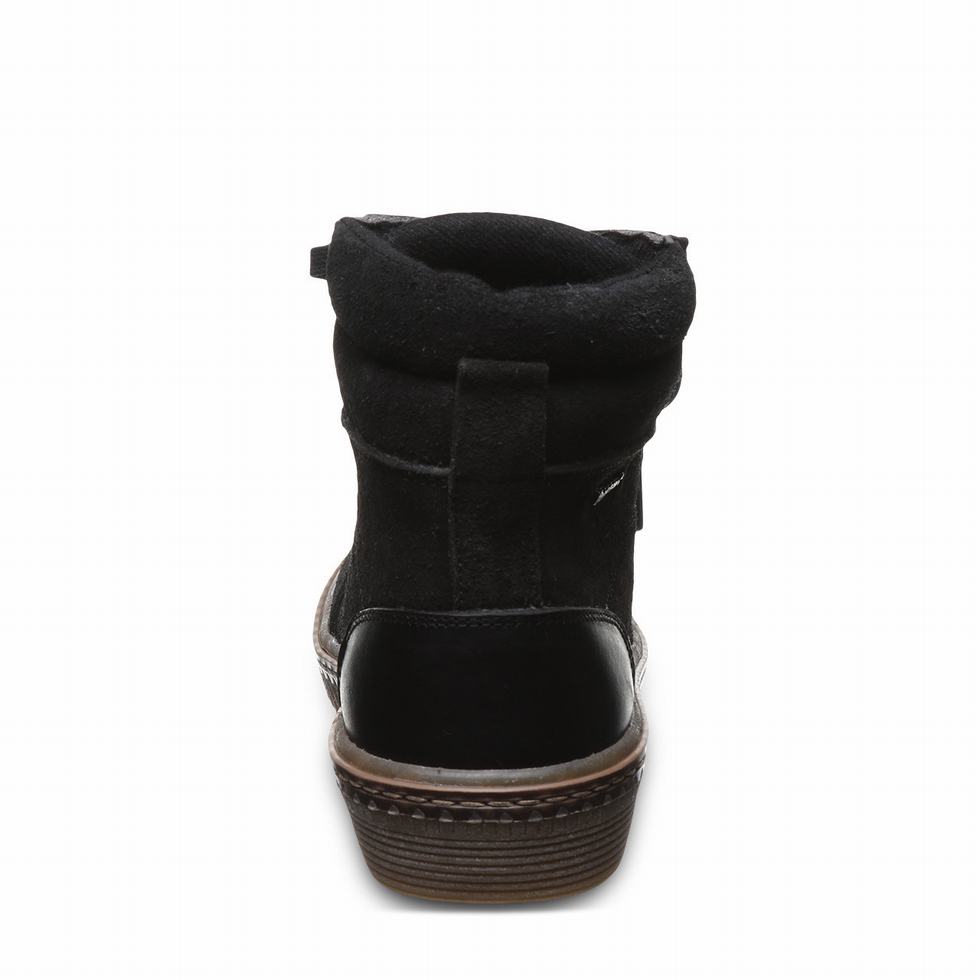 Bearpaw Nelida ハイカットスニーカー レディース 黒 | SIY192LX