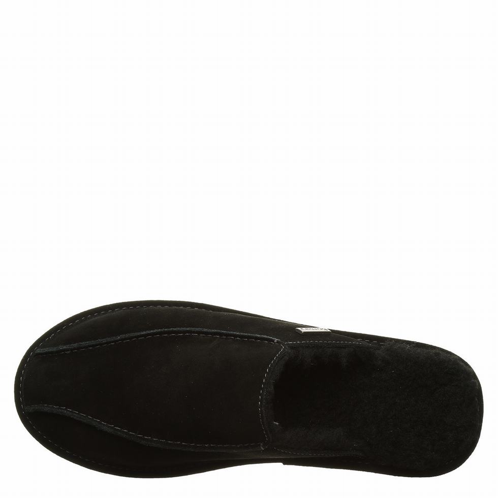 Bearpaw Pierre スリッパ メンズ 黒 | IPJ7525SZ