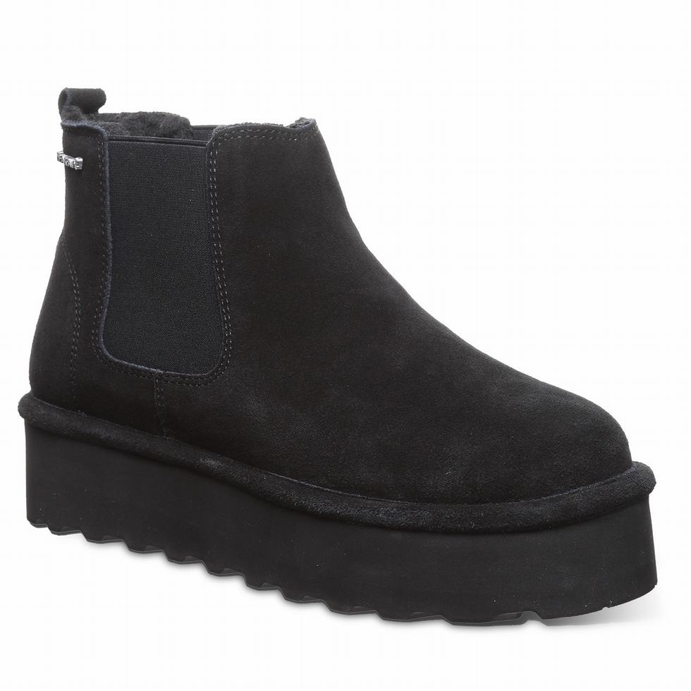Bearpaw Retro Drew ブーツ レディース 黒 | LYH2266AN