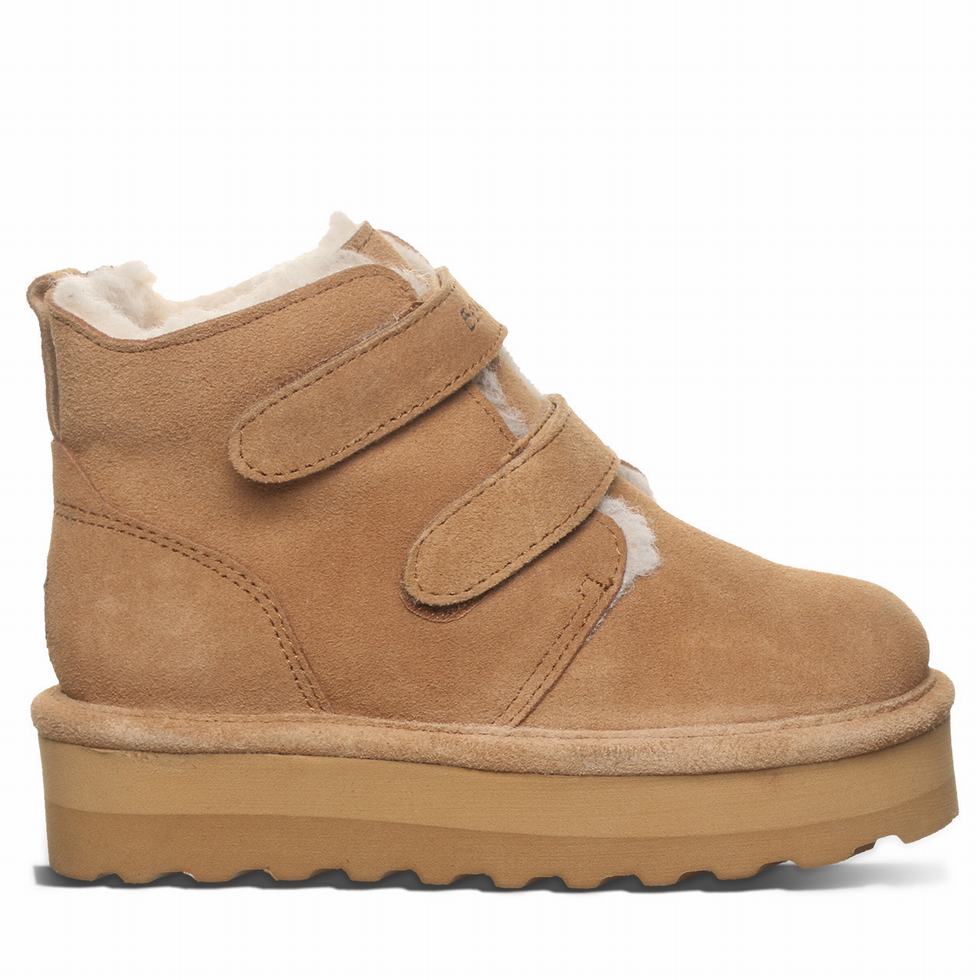 Bearpaw Retro Larisa Youth ブーツ キッズ ブラウン | JHB8483WT
