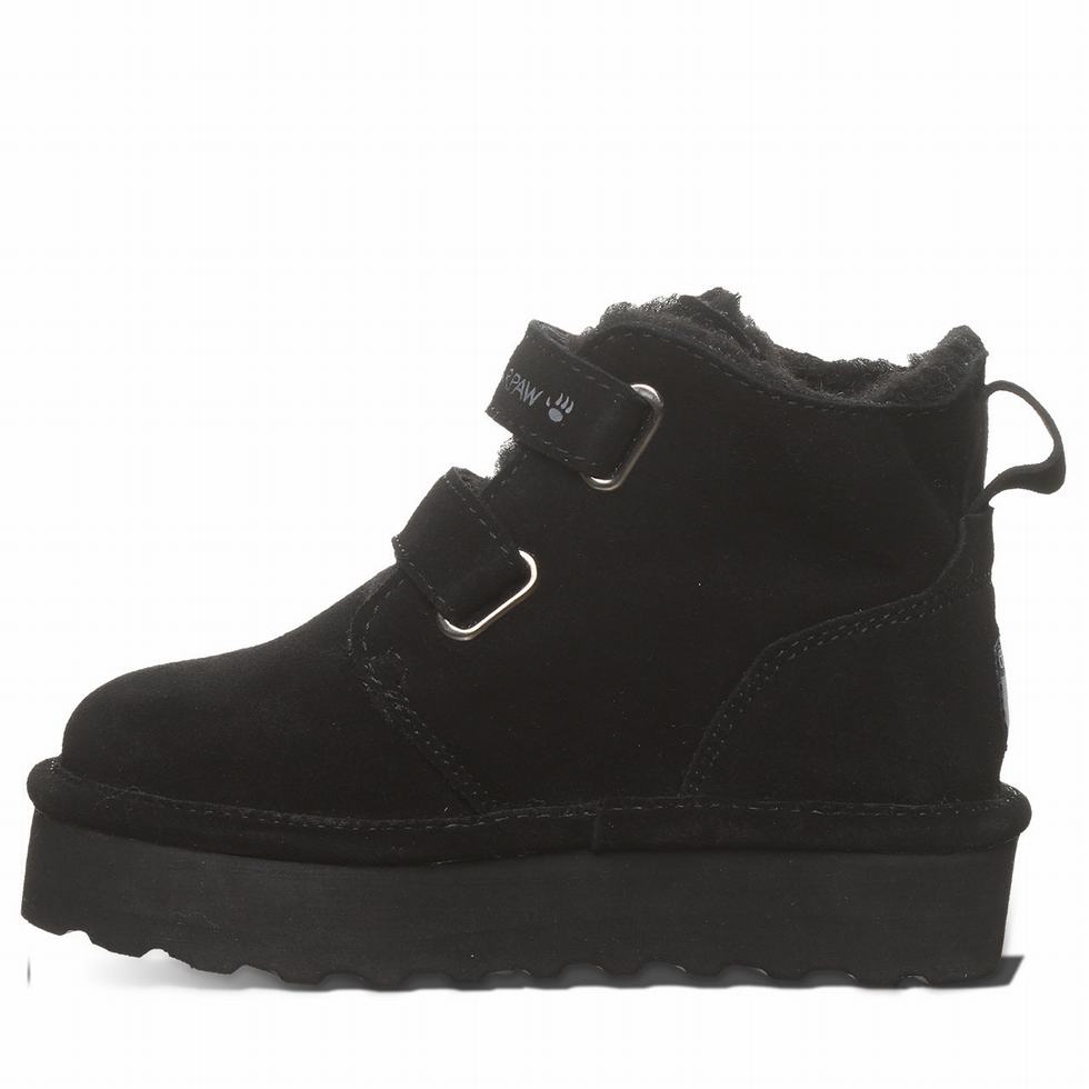 Bearpaw Retro Larisa Youth ブーツ キッズ 黒 | VYM3932HL