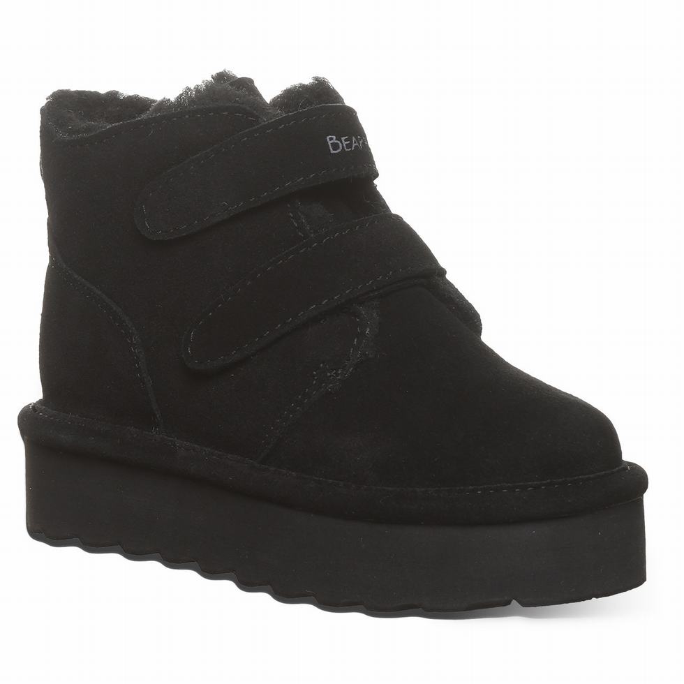 Bearpaw Retro Larisa Youth ブーツ キッズ 黒 | VYM3932HL