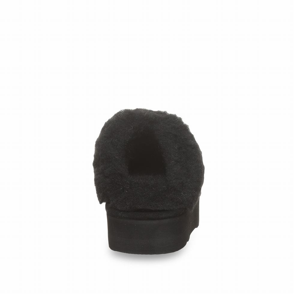 Bearpaw Retro Loki スリッパ レディース 黒 | QNT3016XU