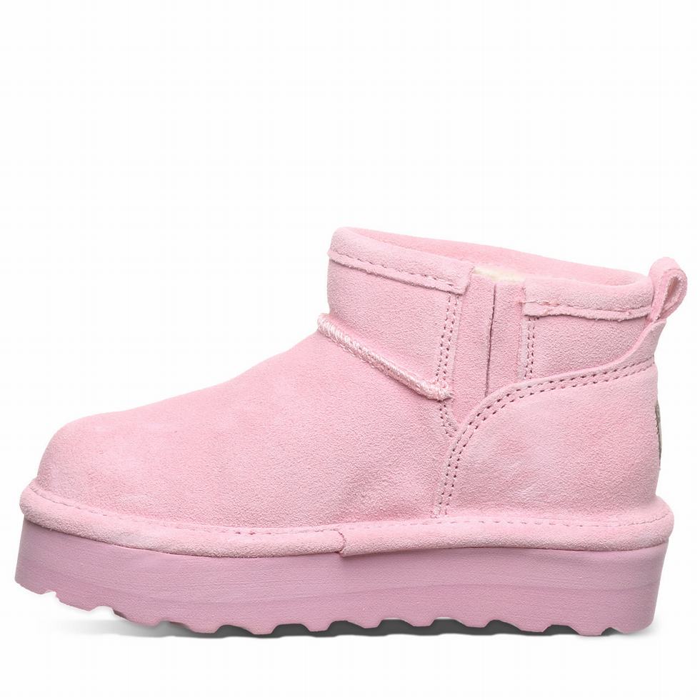 Bearpaw Retro Shorty Youth ブーツ キッズ ピンク | GAN1581CC