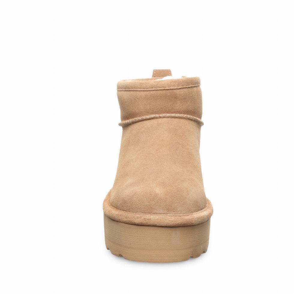 Bearpaw Retro Shorty 厚底ブーツ レディース ブラウン | XKB9531XC