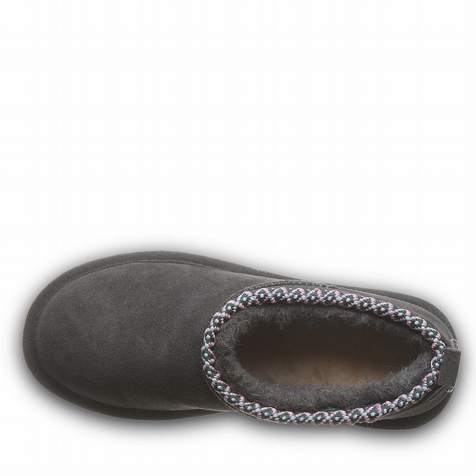 Bearpaw Retro Super Shorty Deco 厚底ブーツ レディース グレー | USL139WH