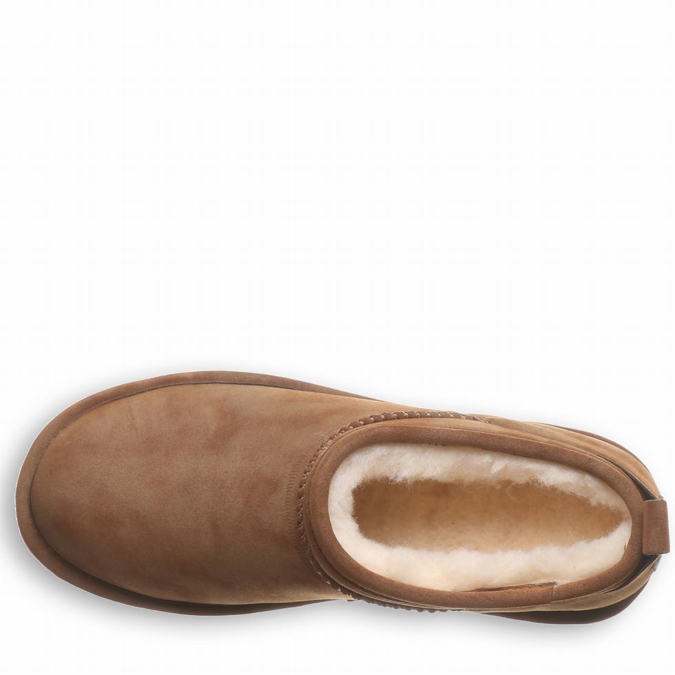 Bearpaw Retro Super Shorty Vegan 厚底ブーツ レディース ブラウン | EVP7780DT