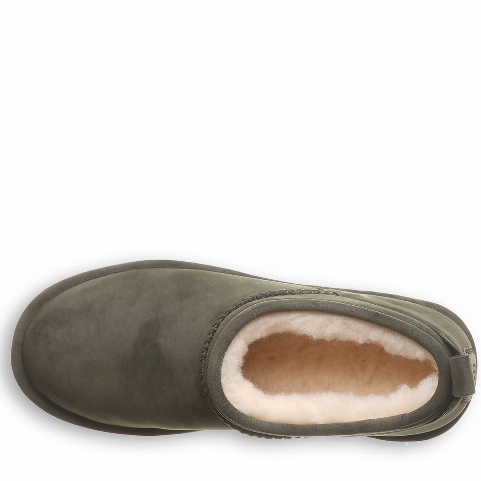 Bearpaw Retro Super Shorty Vegan 厚底ブーツ レディース 緑 | GYR6581QM