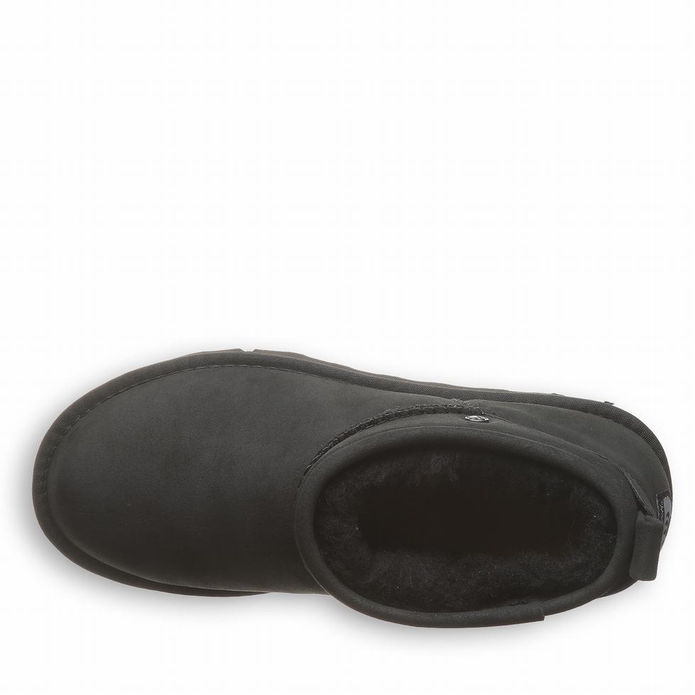 Bearpaw Retro Super Shorty Vegan 厚底ブーツ レディース 黒 | INO7351PC
