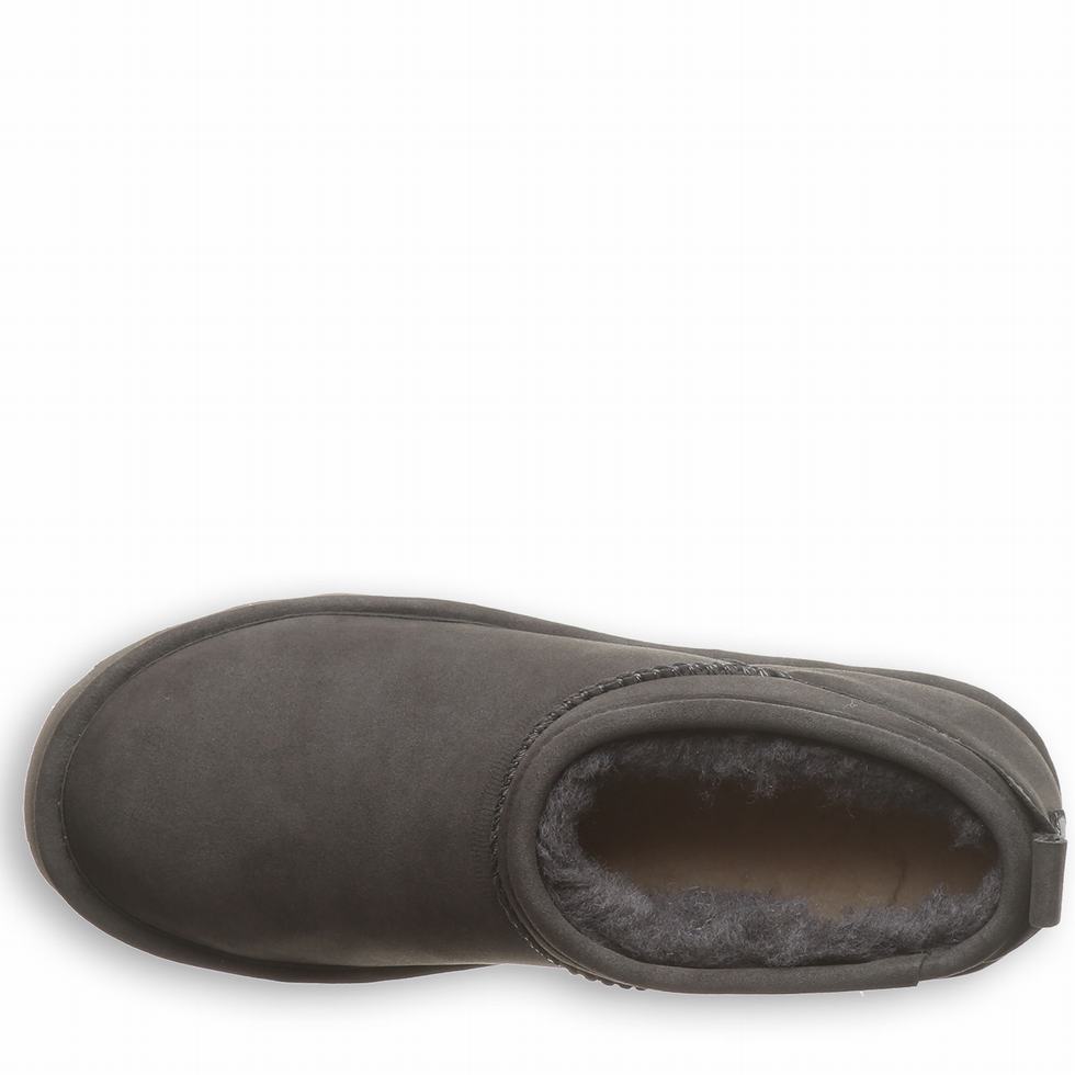 Bearpaw Retro Super Shorty Vegan 厚底ブーツ レディース グレー | MYO6944UL