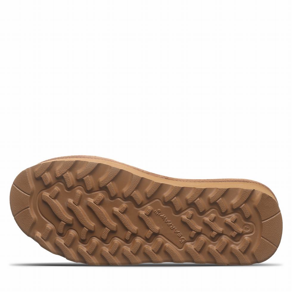 Bearpaw Retro Super Shorty Vegan 厚底ブーツ レディース ブラウン | VDM4366GL