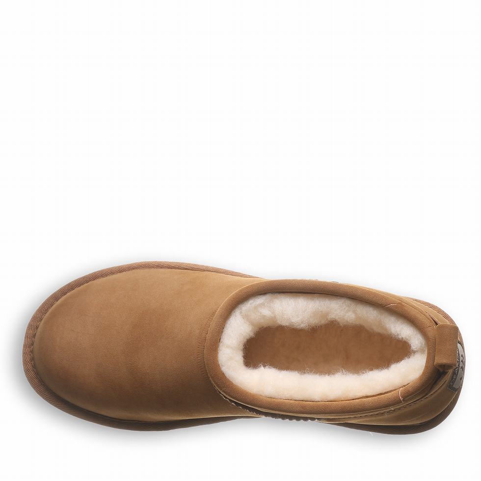 Bearpaw Retro Super Shorty Vegan 厚底ブーツ レディース ブラウン | VDM4366GL