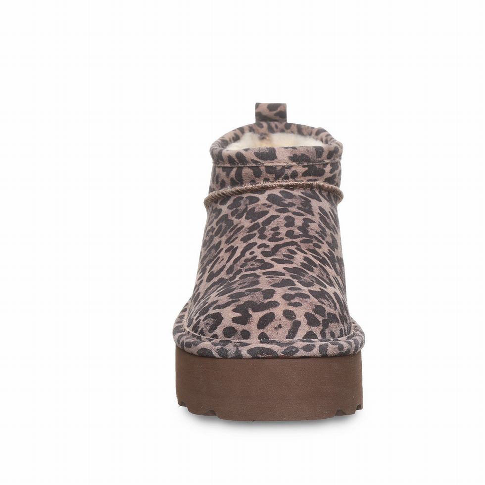 Bearpaw Retro Super Shorty 厚底ブーツ レディース ブラウン | EKT5588FY