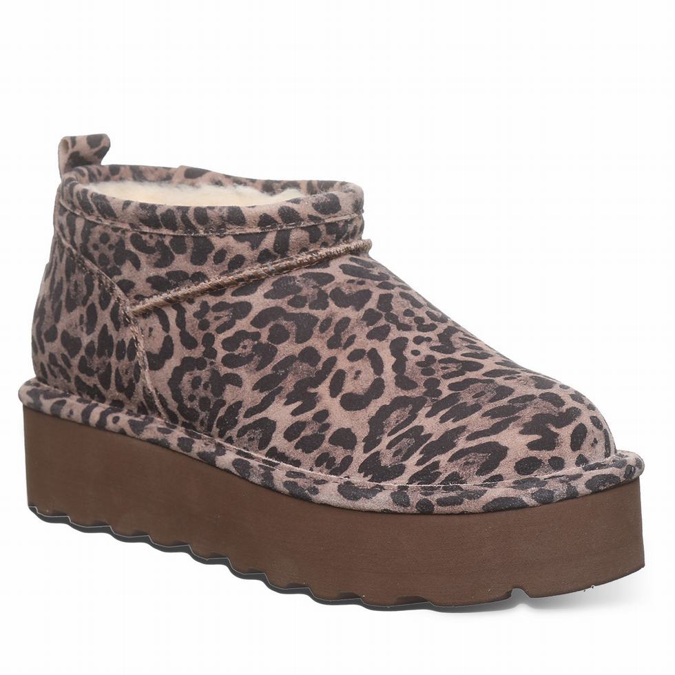 Bearpaw Retro Super Shorty 厚底ブーツ レディース ブラウン | EKT5588FY