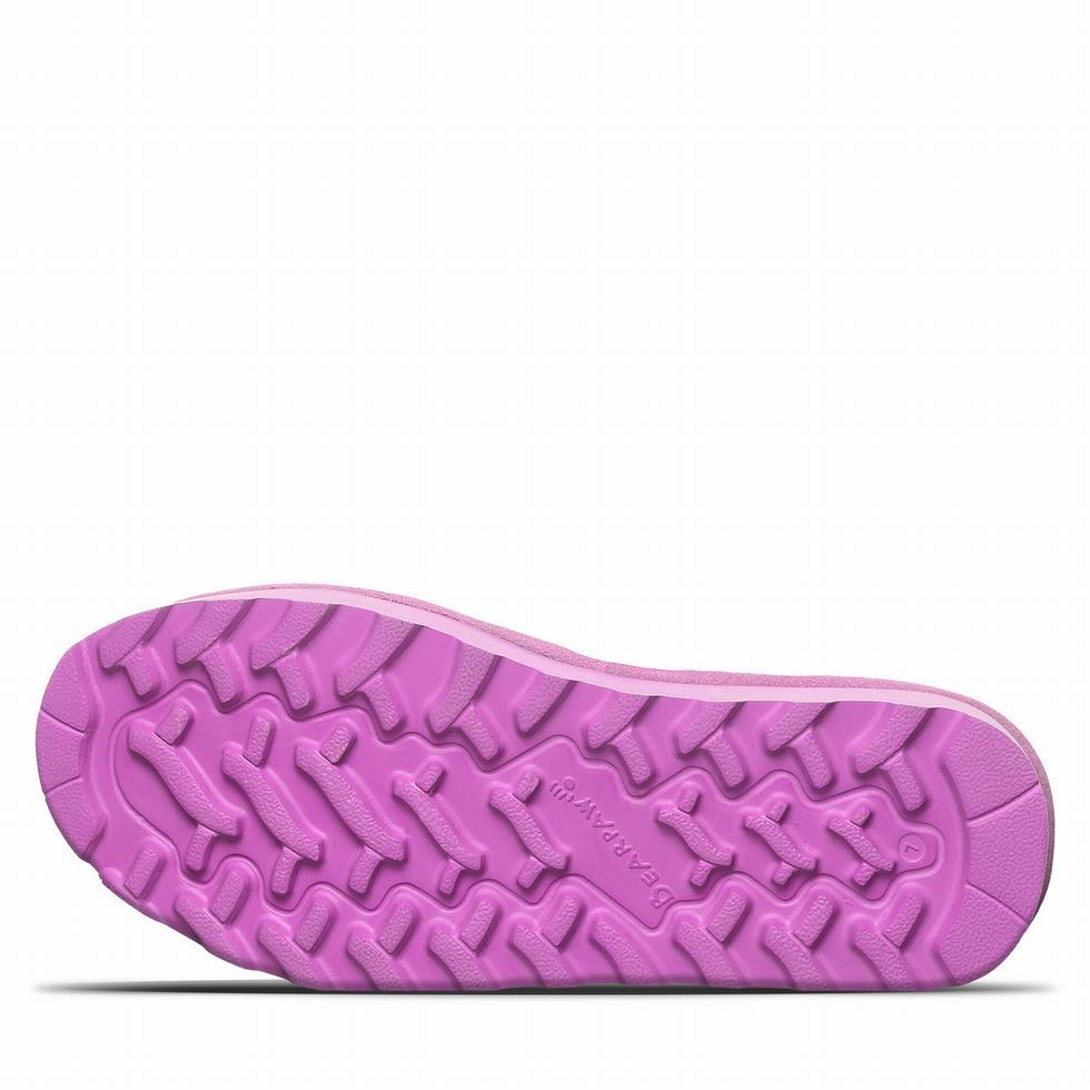 Bearpaw Retro Super Shorty 厚底ブーツ レディース 紫 | JNT3326XG