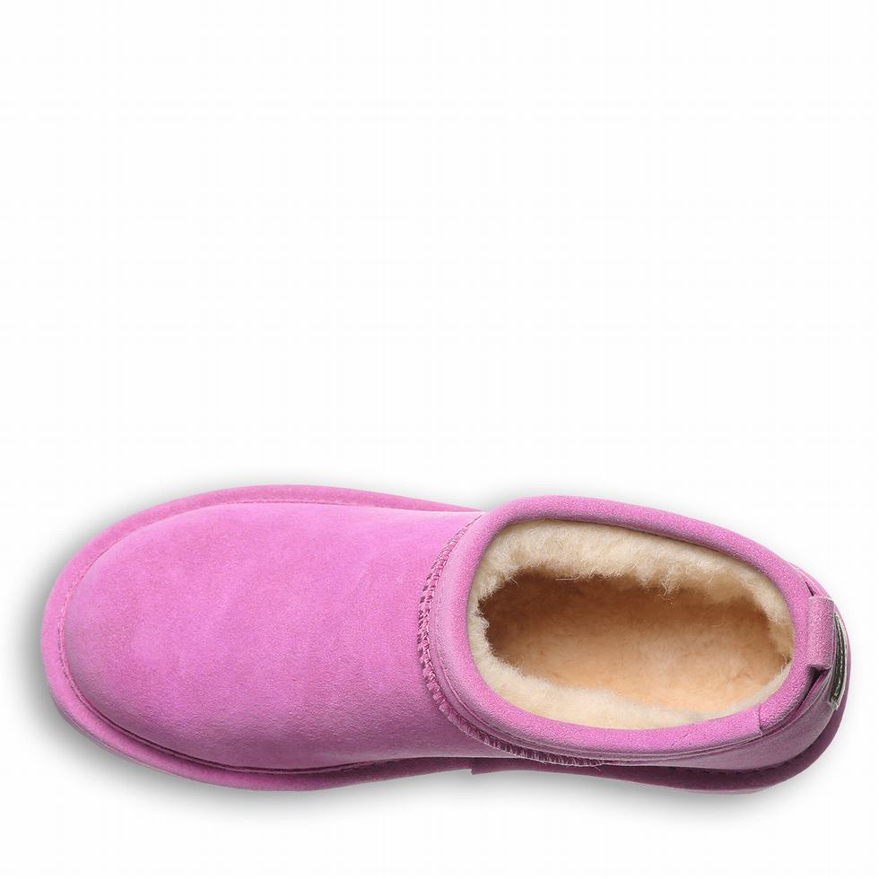 Bearpaw Retro Super Shorty 厚底ブーツ レディース 紫 | JNT3326XG