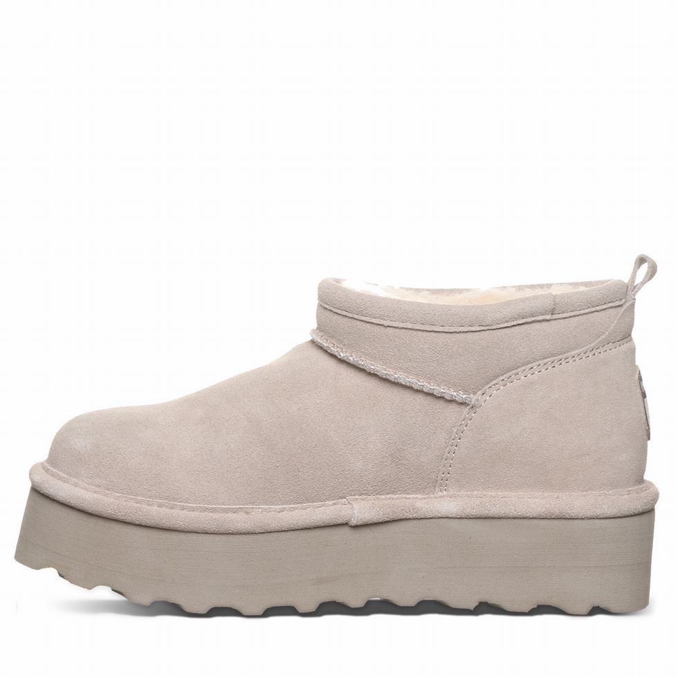 Bearpaw Retro Super Shorty 厚底ブーツ レディース ブラウン | RHP4167VX