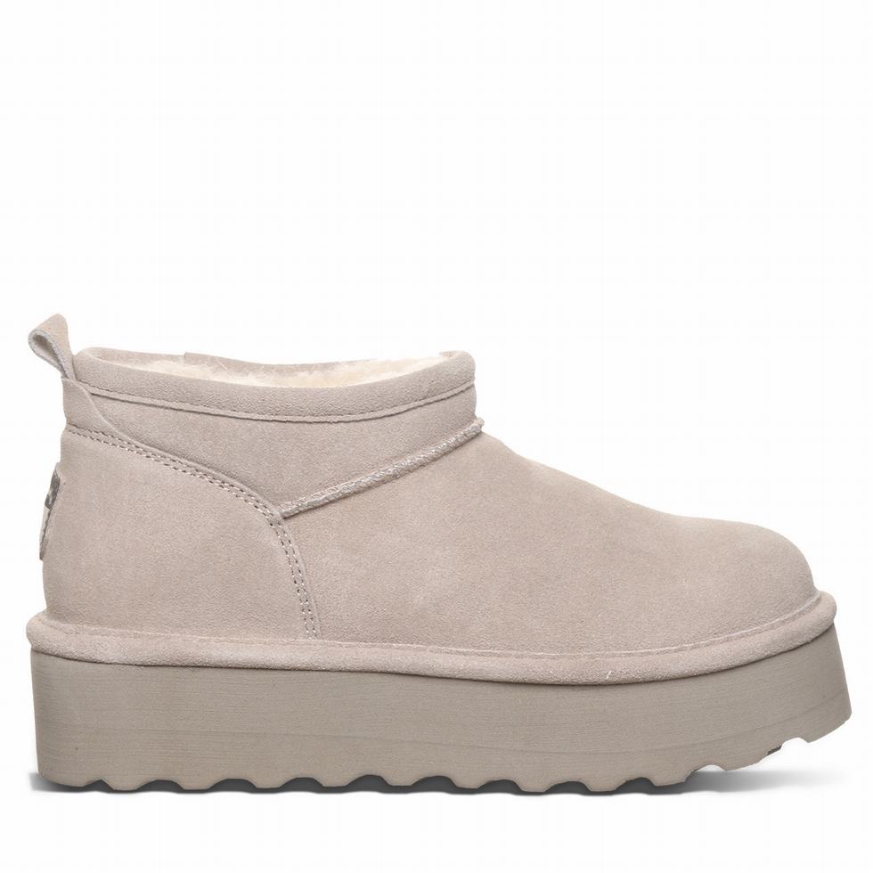 Bearpaw Retro Super Shorty 厚底ブーツ レディース ブラウン | RHP4167VX