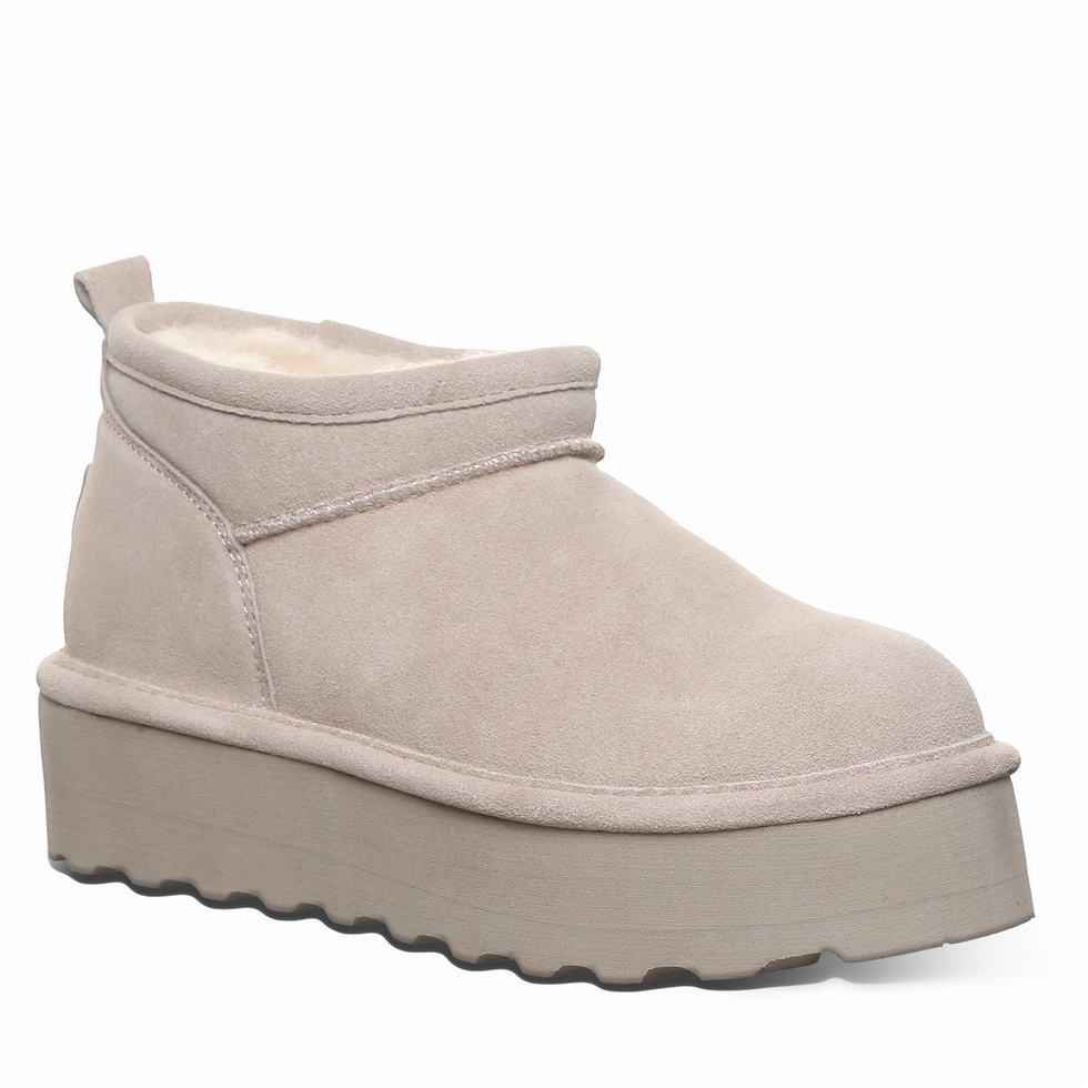 Bearpaw Retro Super Shorty 厚底ブーツ レディース ブラウン | RHP4167VX