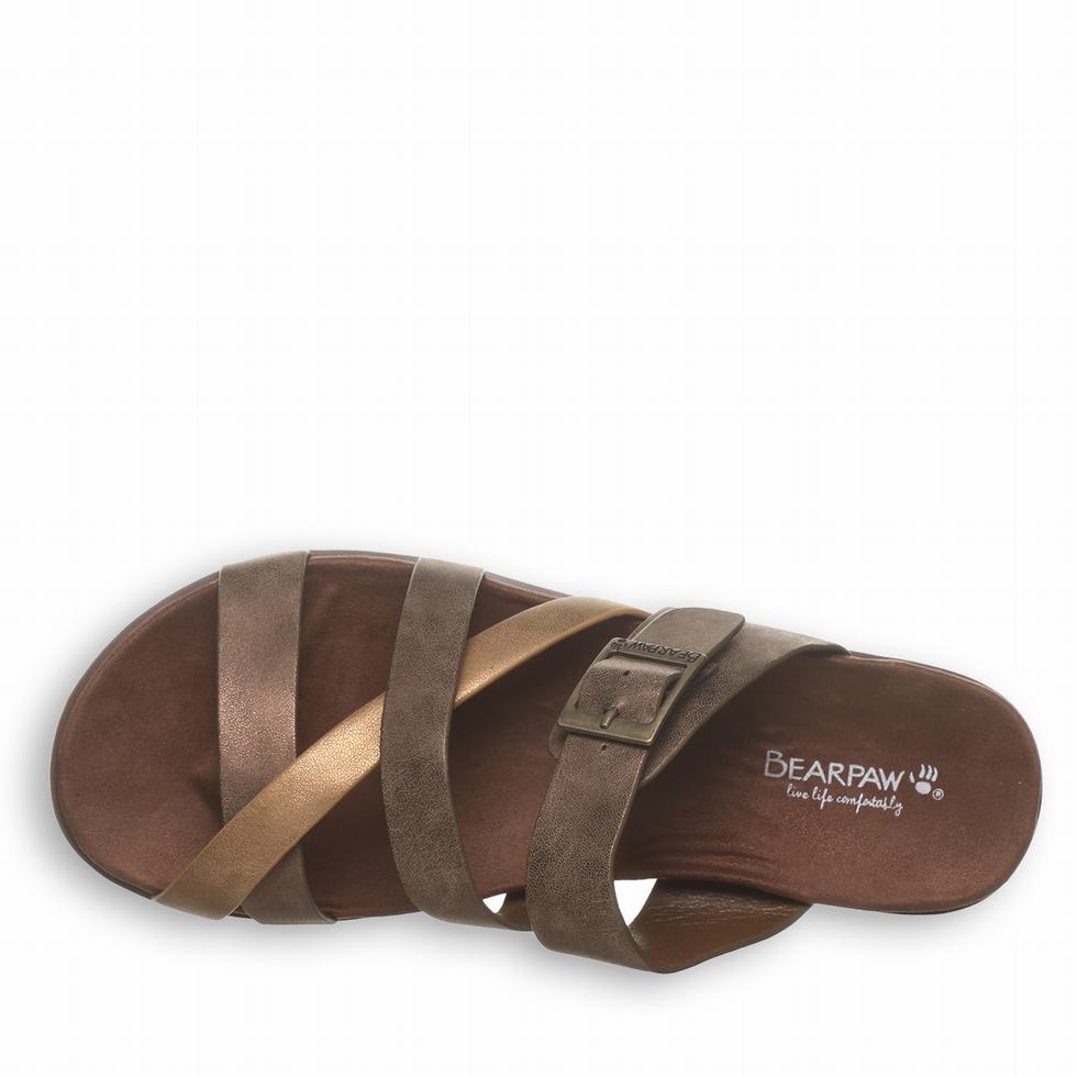Bearpaw Rhodes サンダル レディース ブラウン | AVG7484SE