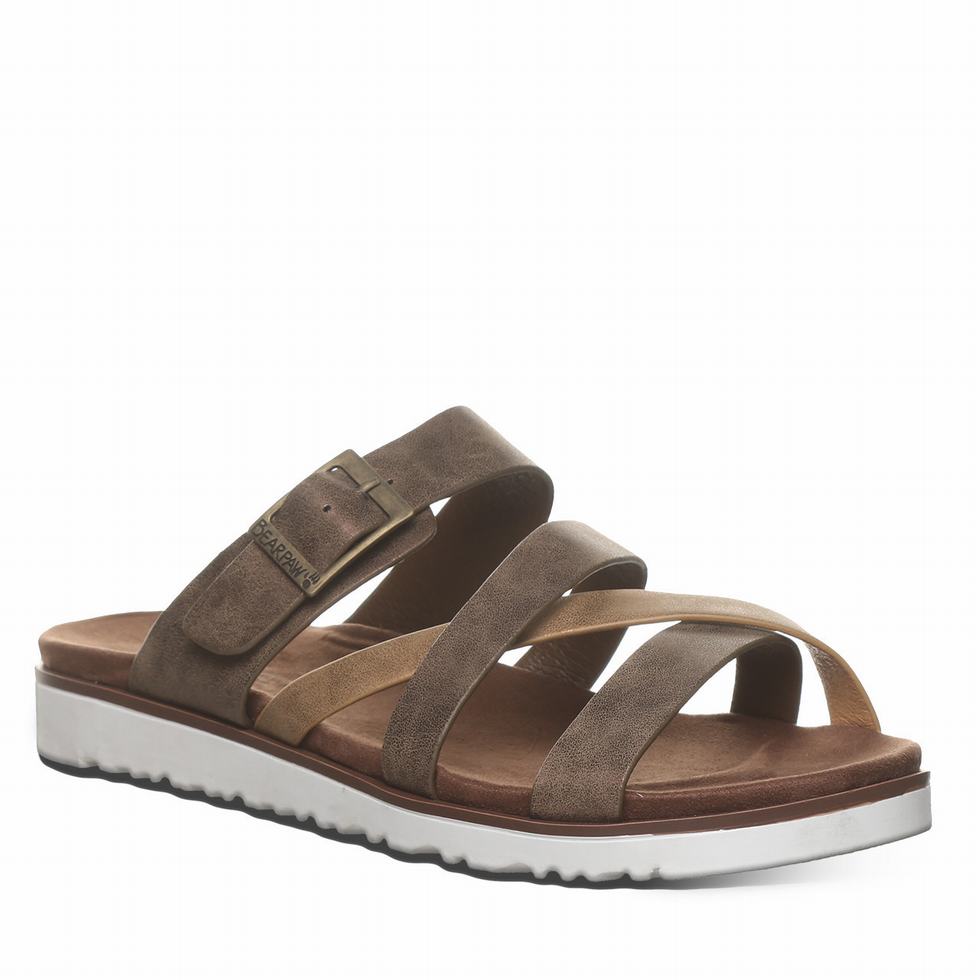 Bearpaw Rhodes サンダル レディース ブラウン | AVG7484SE