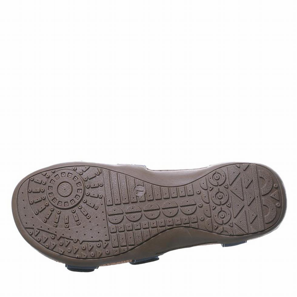 Bearpaw Ridley Wide サンダル レディース 青 | UVC7885BZ