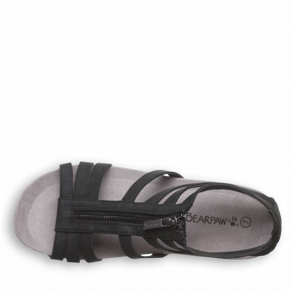 Bearpaw Ronda サンダル レディース 黒 | DZT8314VK