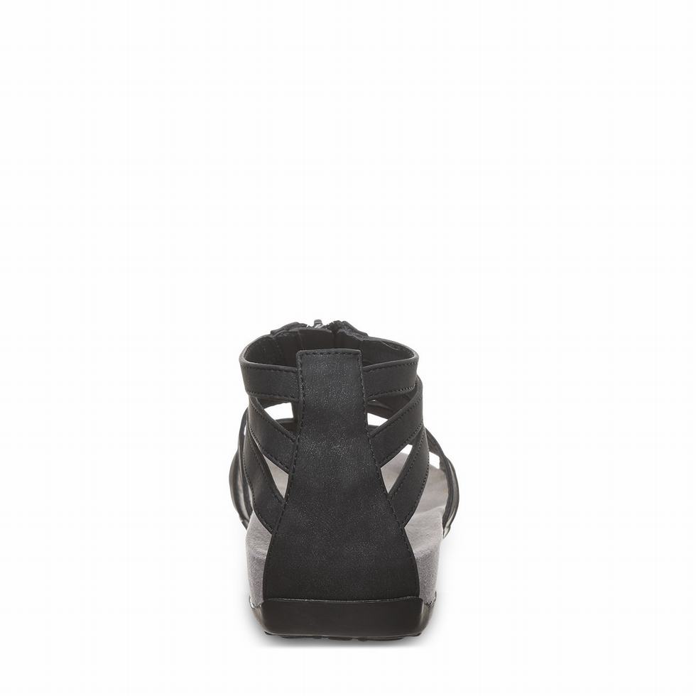 Bearpaw Ronda サンダル レディース 黒 | DZT8314VK