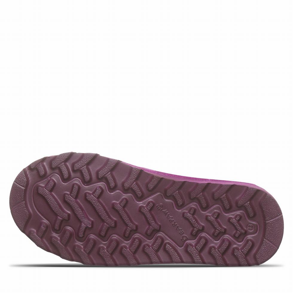 Bearpaw Shorty Youth ブーツ キッズ 紫 | MAZ6520BL