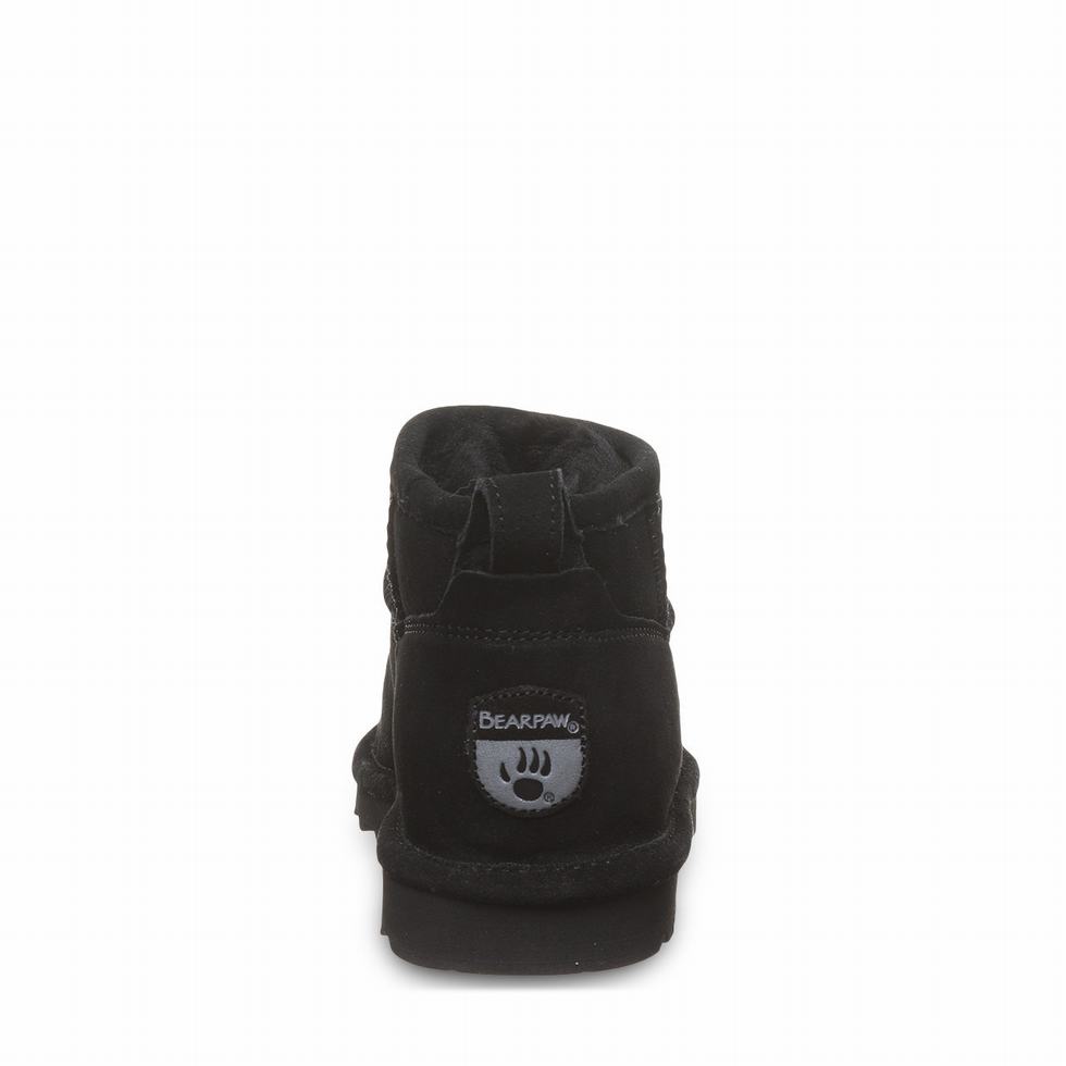 Bearpaw Shorty ブーティ レディース 黒 | CQO9989SM