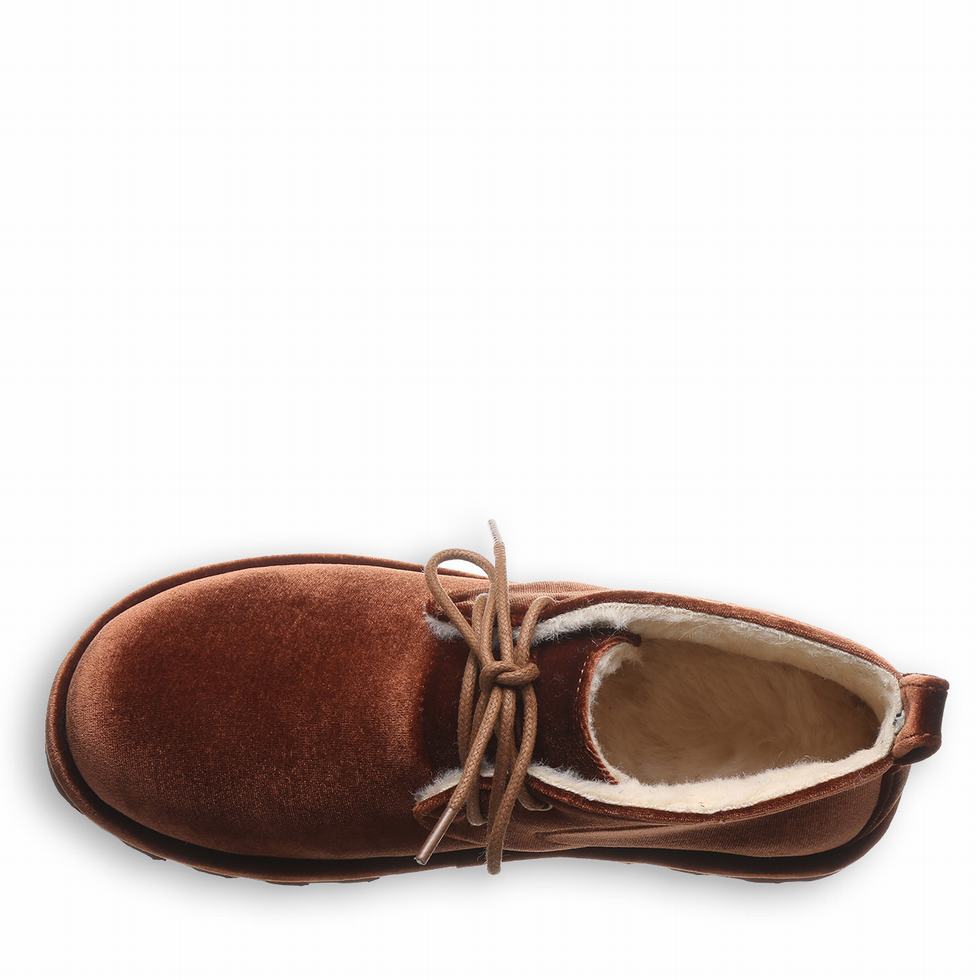 Bearpaw Skye チャッカブーツ レディース ブラウン | ROU5439PR