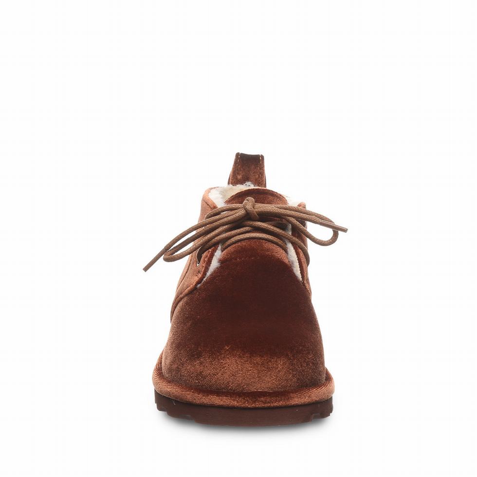 Bearpaw Skye チャッカブーツ レディース ブラウン | ROU5439PR