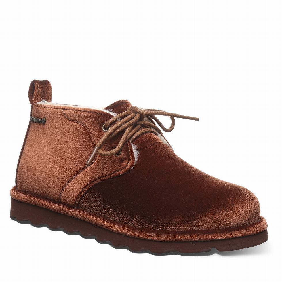 Bearpaw Skye チャッカブーツ レディース ブラウン | ROU5439PR