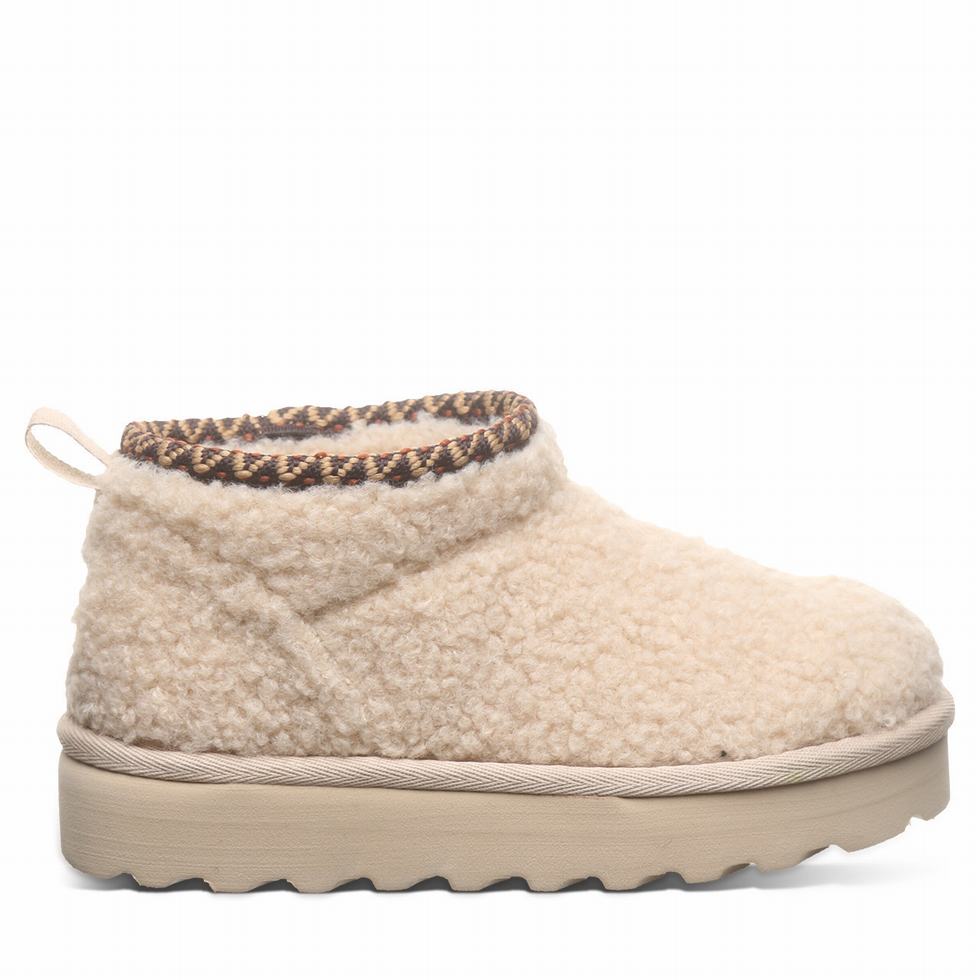 Bearpaw Snuggle Daphne Deco Youth ブーツ キッズ ベージュ | MGV7710HN