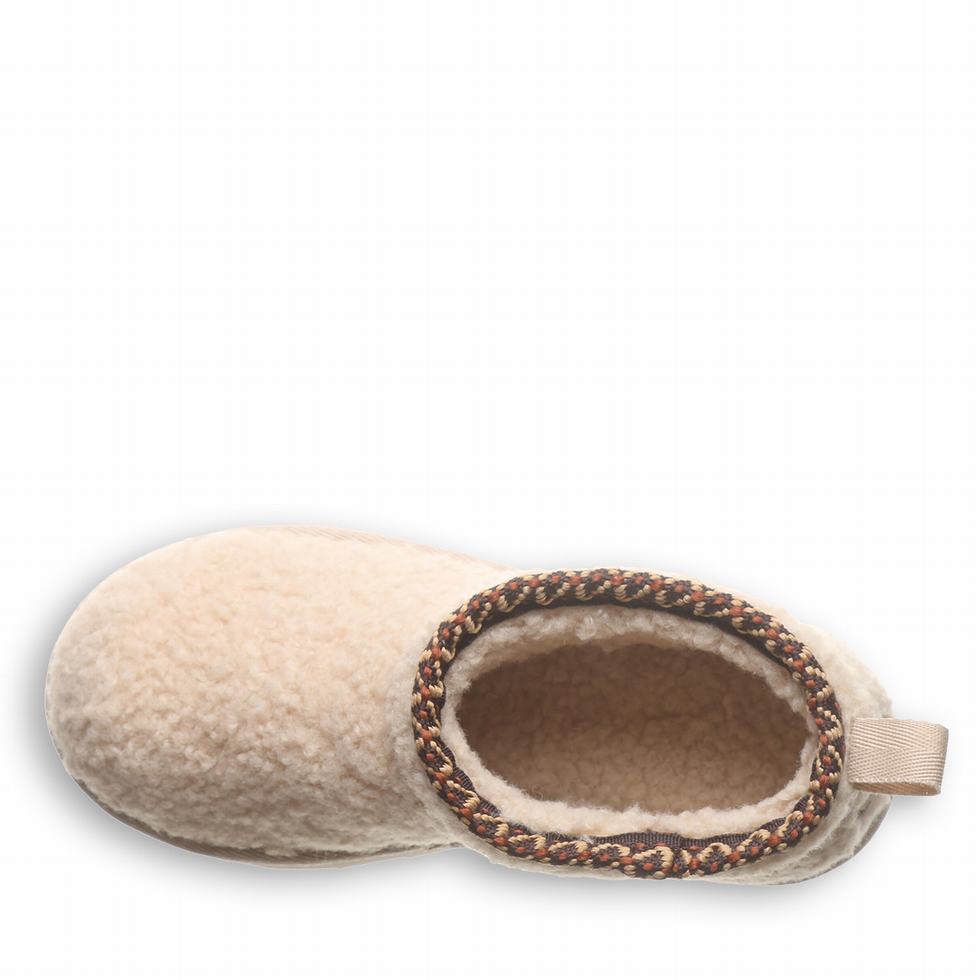 Bearpaw Snuggle Daphne Deco Youth ブーツ キッズ ベージュ | MGV7710HN