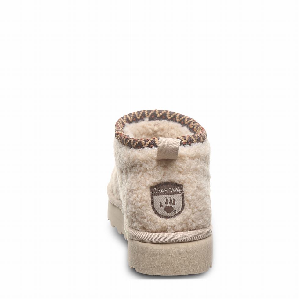 Bearpaw Snuggle Daphne Deco Youth ブーツ キッズ ベージュ | MGV7710HN