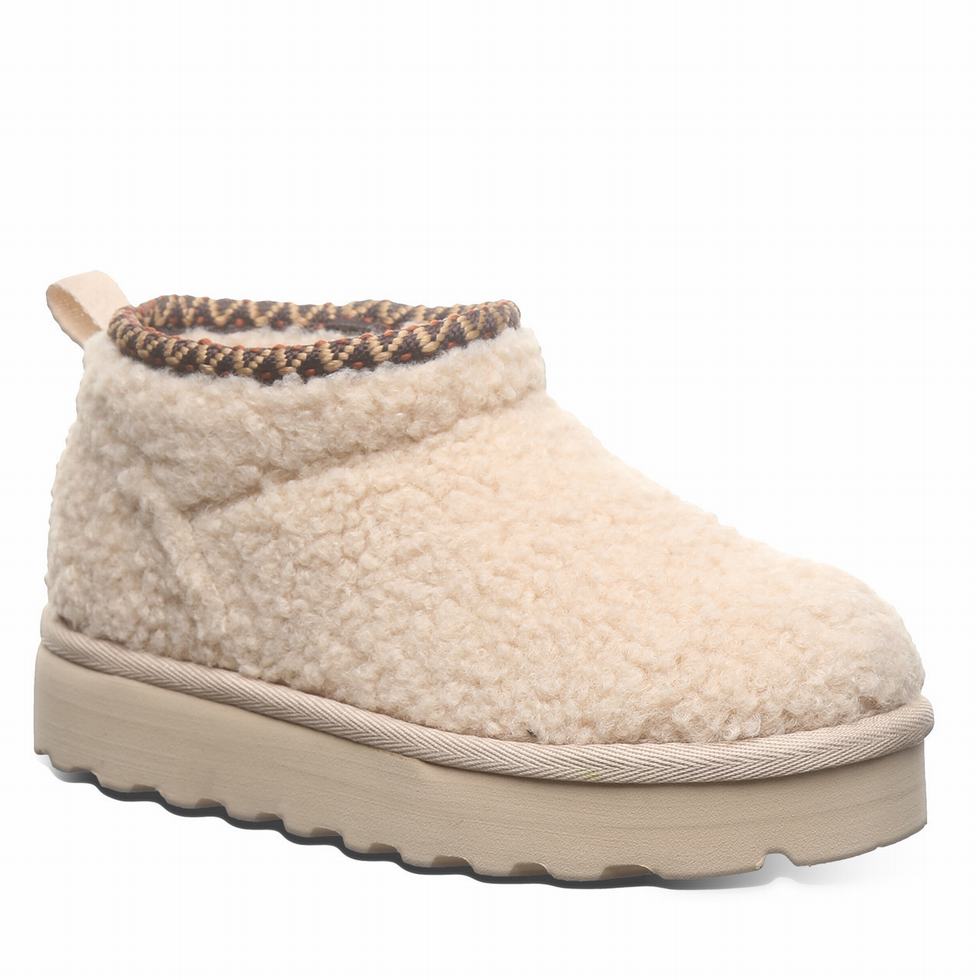 Bearpaw Snuggle Daphne Deco Youth ブーツ キッズ ベージュ | MGV7710HN