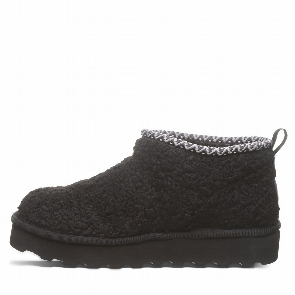 Bearpaw Snuggle Daphne Deco ブーツ レディース 黒 | NTA878FS