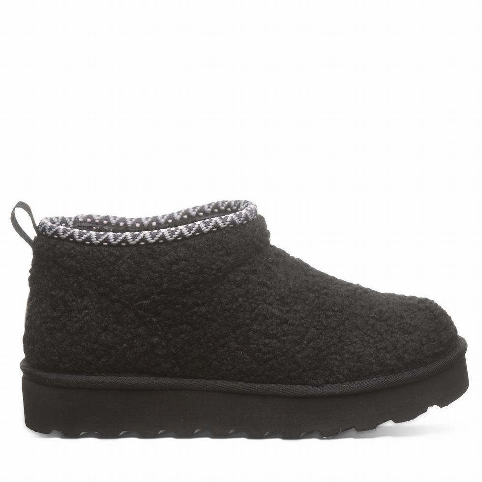 Bearpaw Snuggle Daphne Deco ブーツ レディース 黒 | NTA878FS