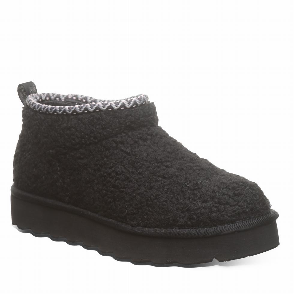Bearpaw Snuggle Daphne Deco ブーツ レディース 黒 | NTA878FS