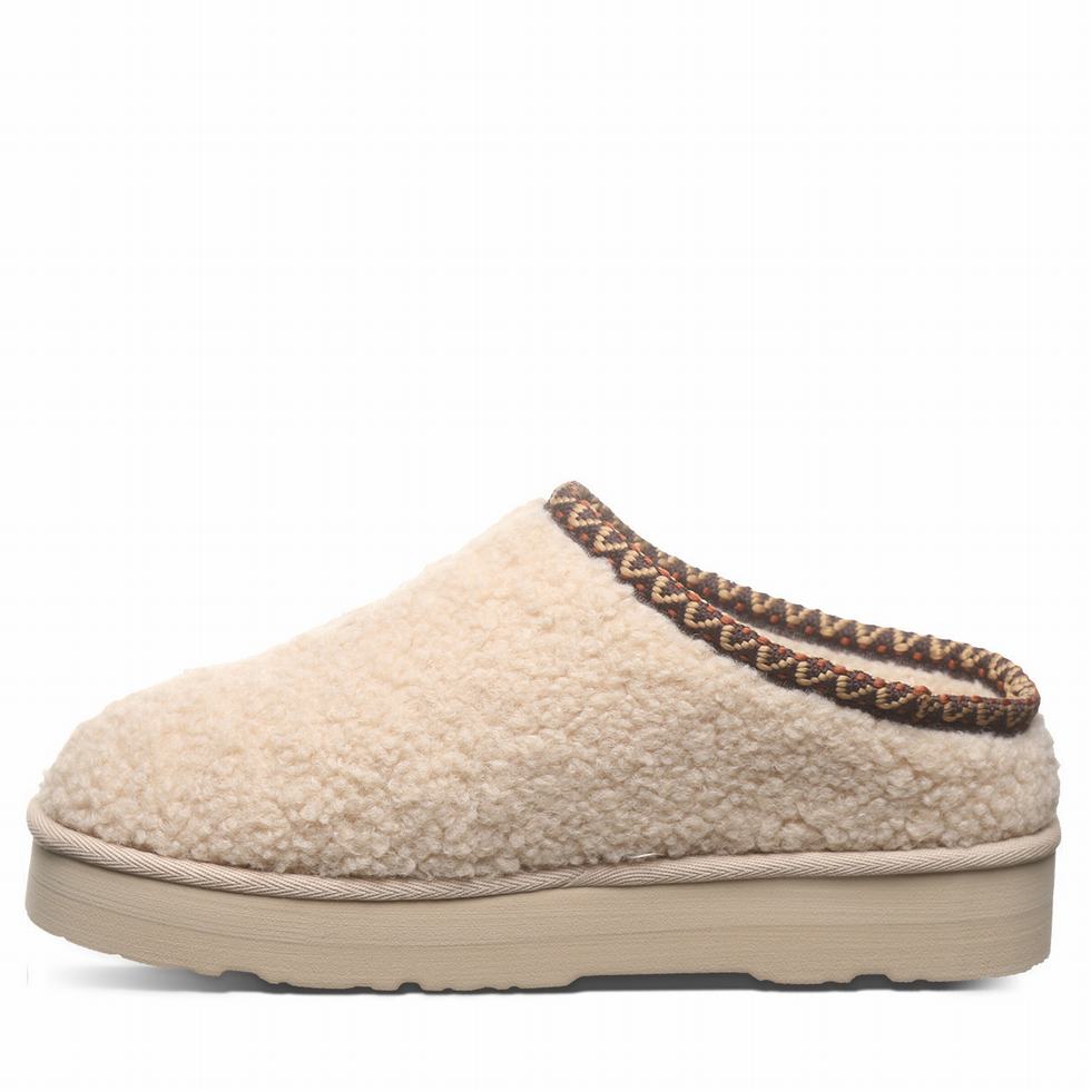 Bearpaw Snuggle Martis スリッパ レディース ベージュ | RGW3969FK