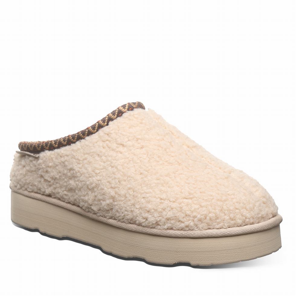 Bearpaw Snuggle Martis スリッパ レディース ベージュ | RGW3969FK