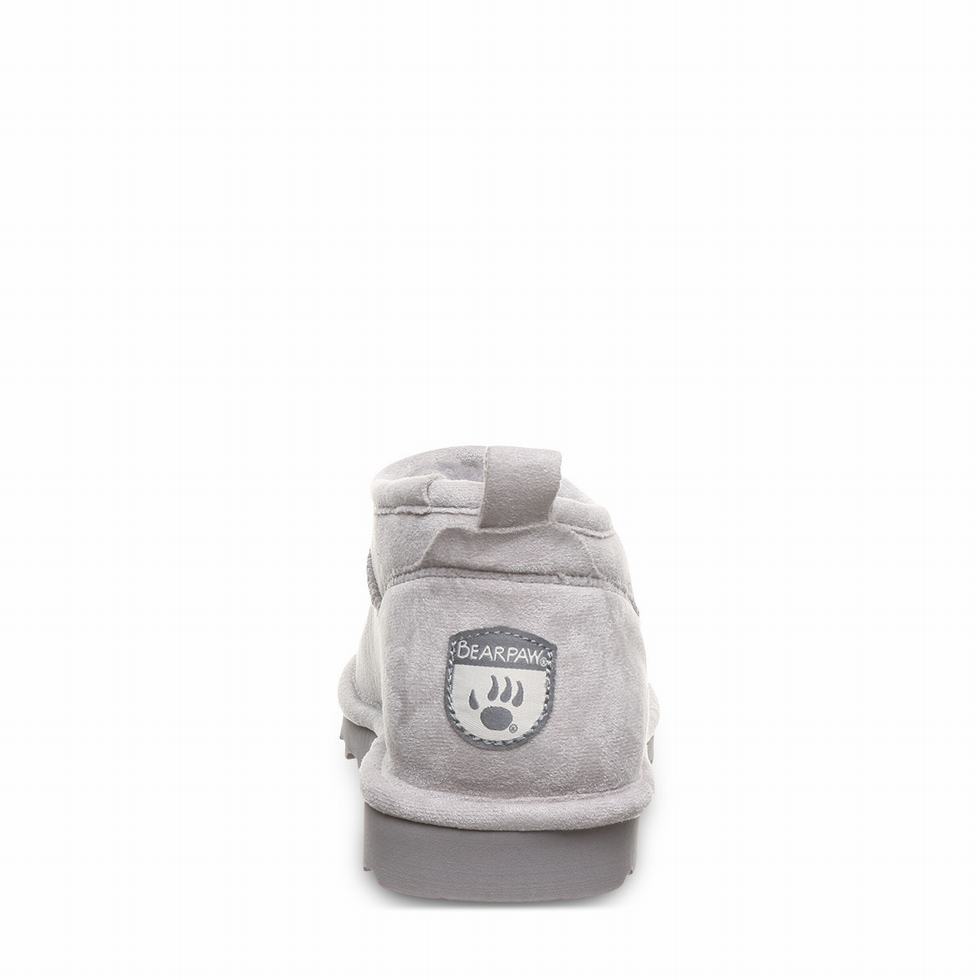 Bearpaw Super Shorty Vegan ブーツ レディース グレー | FNS709AI
